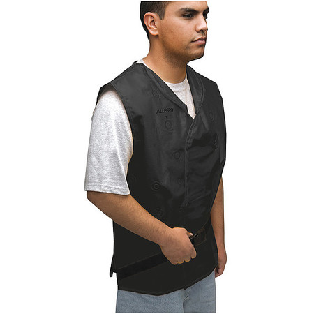 ALLEGRO INDUSTRIES XL/2XL Cooling Vest, Black 8300L