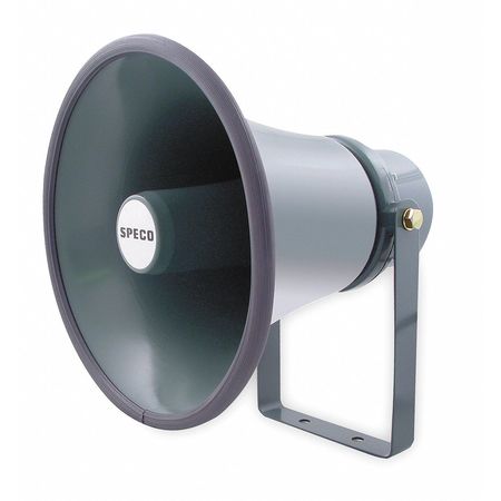Speco Technologies Horn, Weatherproof, 11 x 8 In, 15W, 70/25V SPC15T