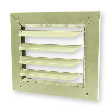 DAYTON Louver Kit, Unit Mounted, 7.5 to 15kW 2KMN9