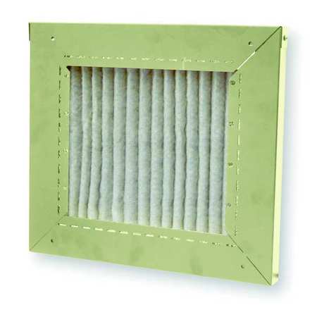 DAYTON Disposable Filter, Unit Mounted, 17 In. H 2KMN6