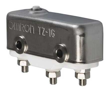 OMRON Industrial Snap Action Switch, Pin, Plunger Actuator, SPDT, 1A @ 240V AC Contact Rating TZ-1G