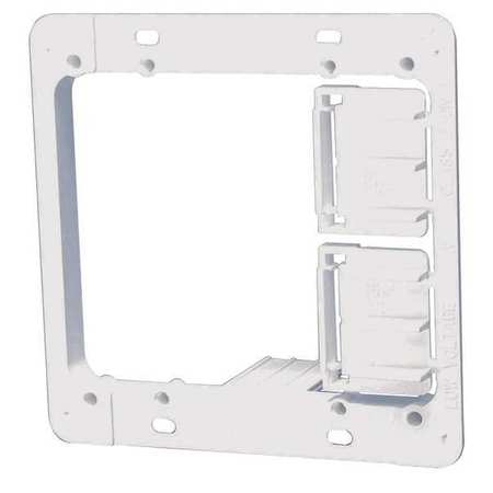 NVENT CADDY Communication Mounting Bracket, 2 Gang, Plastic, - MPAL2