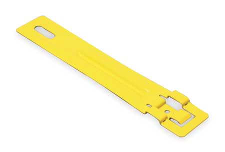 NVENT CADDY Drop Wire Clip, Steel, Yellow Paint EC311