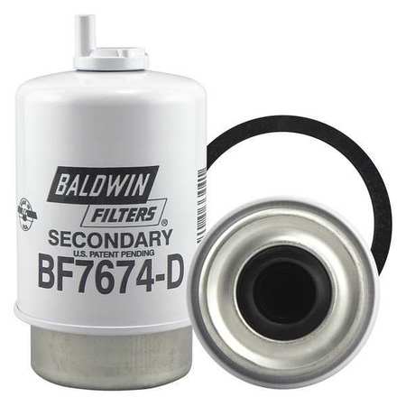 Baldwin Filters Fuel Filter, 5-31/32 x 3-9/32 x 5-31/32In BF7674-D