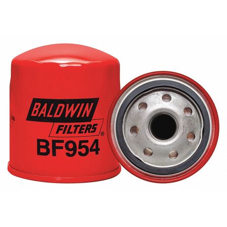 BALDWIN FILTERS Fuel Filter, 3-7/16 x 3-1/16 x 3-7/16 In BF954