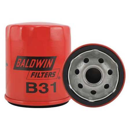 BALDWIN FILTERS Oil Filter, Spin-On, Full-Flow B31