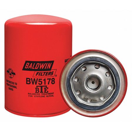 Baldwin Filters Coolant Filter, 3-11/16 x 5-3/8 In BW5178