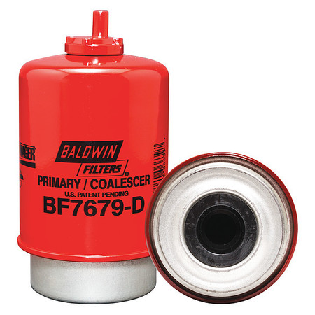 Baldwin Filters Fuel Filter, 5-31/32 x 3-9/32 x 5-31/32In BF7679-D