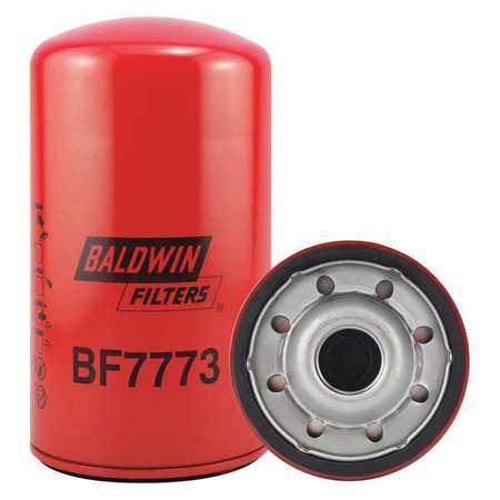 Baldwin Filters Fuel Filter, 7-19/32 x 4-1/4 x 7-19/32 In BF7773