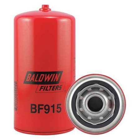 Baldwin Filters Fuel Filter, 7-7/16 x 3-11/16 x 7-7/16 In BF915