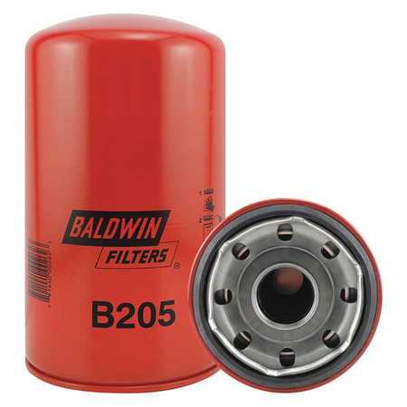 BALDWIN FILTERS Oil Filter, Spin-On, Full-Flow B205