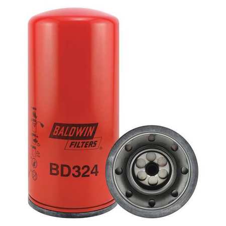 Baldwin Filters Oil Filter, Spin-On, Dual-Flow BD324