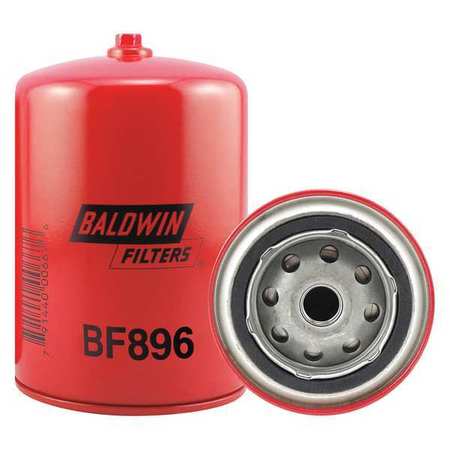 Baldwin Filters Fuel Filter, 5-21/32x3-11/16x5-21/32 In BF896