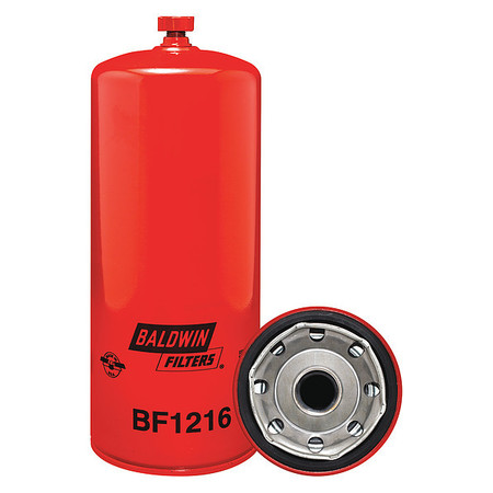Baldwin Filters Fuel Filter, 12-3/32x4-11/16x12-3/32 In BF1216