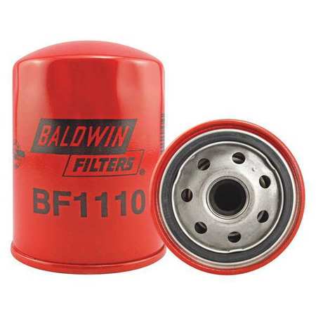 Baldwin Filters Fuel Filter, 4-3/32 x 3-1/32 x 4-3/32 In BF1110