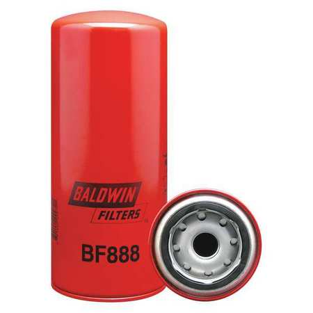 Baldwin Filters Fuel Filter, 8-11/16x3-11/16x8-11/16 In BF888