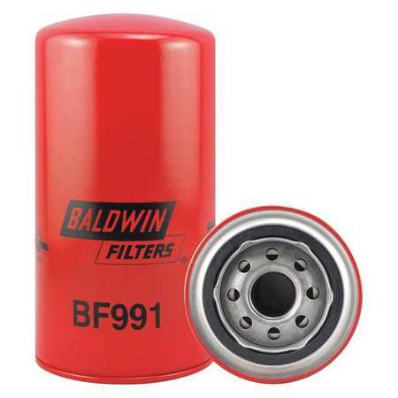 Baldwin Filters Fuel Filter, 7-1/8 x 3-11/16 x 7-1/8 In BF991