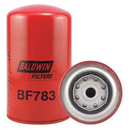 Baldwin Filters Fuel Filter, 7-11/32 x 4-1/4 x 7-11/32 In BF783
