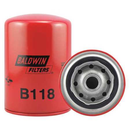 Baldwin Filters Oil Filter, Spin-On, Full-Flow B118