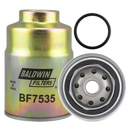 BALDWIN FILTERS Fuel Filter, 5-7/16 x 3-9/16 x 5-7/16 In BF7535