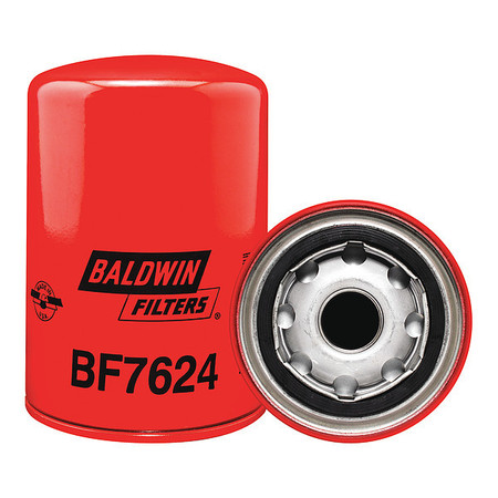 Baldwin Filters Fuel Filter, 5-9/16 x 3-11/16 x 5-9/16 In BF7624