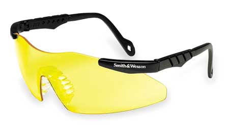 Smith & Wesson Safety Glasses, Yellow Scratch-Resistant 19826