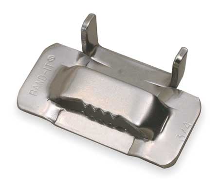 Band-It Strapping Buckle, 3/4 In., PK50 GRC256