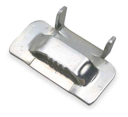 BAND-IT Strapping Buckle, 3/4 In., Banding, PK50 GRC356