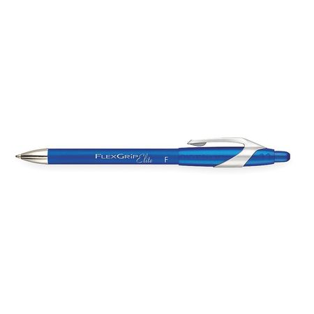 Paper Mate Retractable Ballpoint Pen, Fine 0.8 mm, Blue PK12 85583