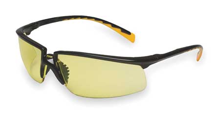 3M Safety Glasses, Amber Anti-Fog 12263-00000-20