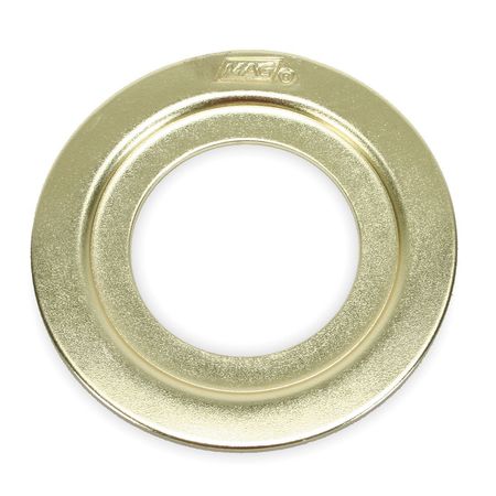 ZORO SELECT Cover Plate, O.D. 2-3/4 In, Brass, PK2 2MDJ5