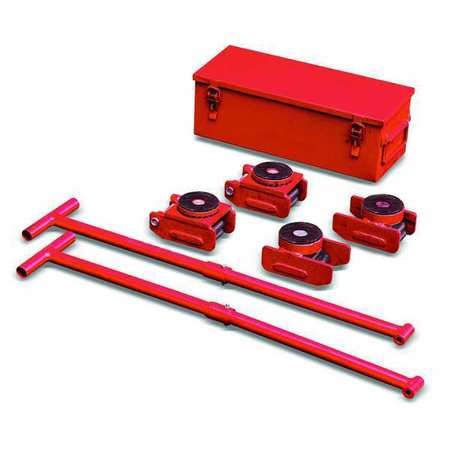 DAYTON Equipment Roller Kit, 8,800 lb. Cap 2MPP9