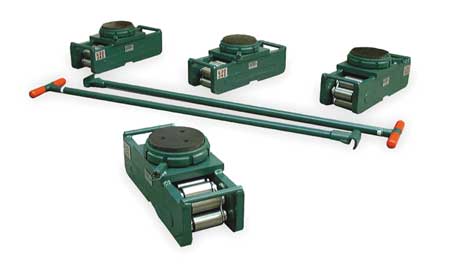 HILMAN ROLLERS Equipment Roller Kit, Swivel, 400,000 lb. Cap RS-200-SLP