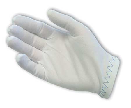 PIP Fingerless Glove Liners, White, Nylon, PK12 98-702