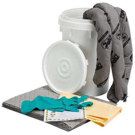 BRADY 6.5-Gallon Bucket Spill Control Kit - Universal Application SKA-BKT