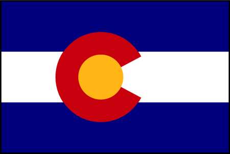 NYLGLO Colorado State Flag, 3x5 Ft 140660