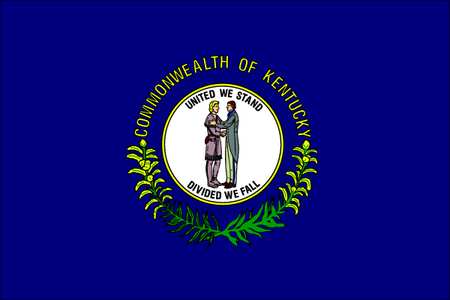 NYLGLO Kentucky State Flag, 3x5 Ft 141960