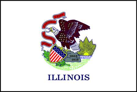 Nylglo Illinois State Flag, 3x5 Ft 141460