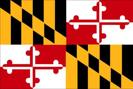 Nylglo Maryland State Flag, 3x5 Ft 142360