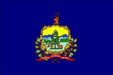 NYLGLO Vermont State Flag, 3x5 Ft 145460