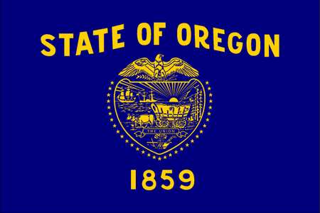 Nylglo Oregon State Flag, 3x5 Ft 144460