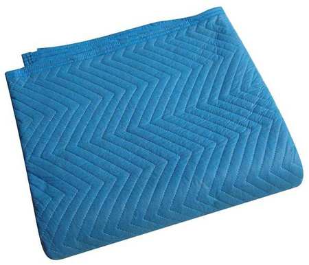 ZORO SELECT Quilted Moving Pad, L72xW80In, Blue, PK6 2NKT1