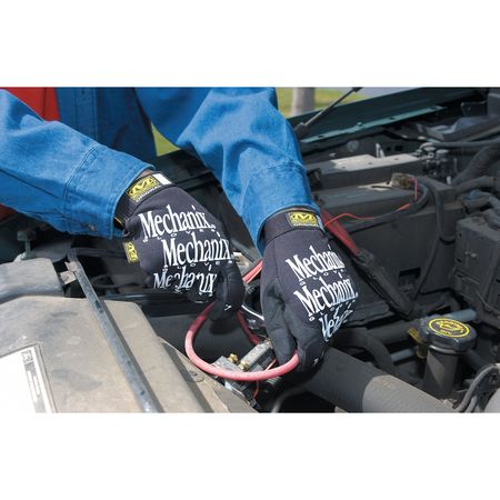 Mechanix Wear Mechanics Gloves, M, Black, Trekdry(R) MG-55-009