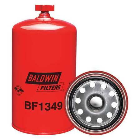 Baldwin Filters Fuel Filter, 8-7/32 x 4-9/32 x 8-7/32 In BF1349