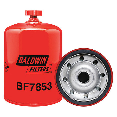 Baldwin Filters Fuel Filter, 6-11/16 x 4-1/4 x 6-11/16 In BF7853