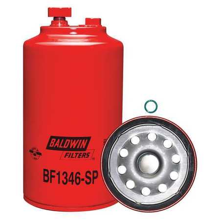 Baldwin Filters Fuel Filter, 8-9/32 x 4-1/4 x 8-9/32 In BF1346SP