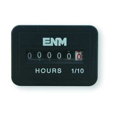 ENM AC Hour Meter II, Electrical, Rectangular T51D4