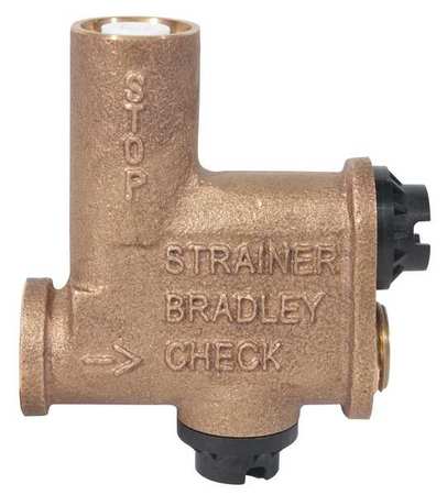BRADLEY Stop-Strainer and Check Valve S60-003