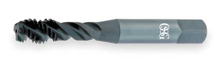 OSG Spiral Flute Tap, M8-1.25, Modified Bottoming, Metric Coarse, Oxide 2991401