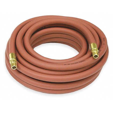 REELCRAFT 1/4" x 25 ft PVC Coupled Multipurpose Air Hose 300 psi RD S601085-25